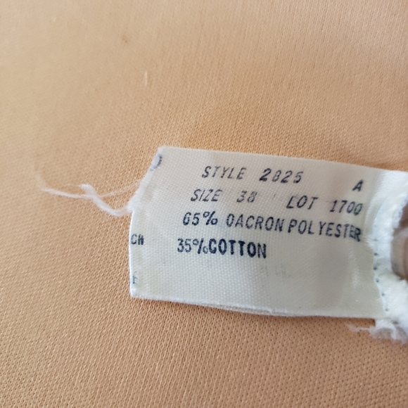 Vintage Slip or Dress / Farmhouse / Cotton Feel / Pretty Details / Size 38 / 60s - Picture 6 of 7